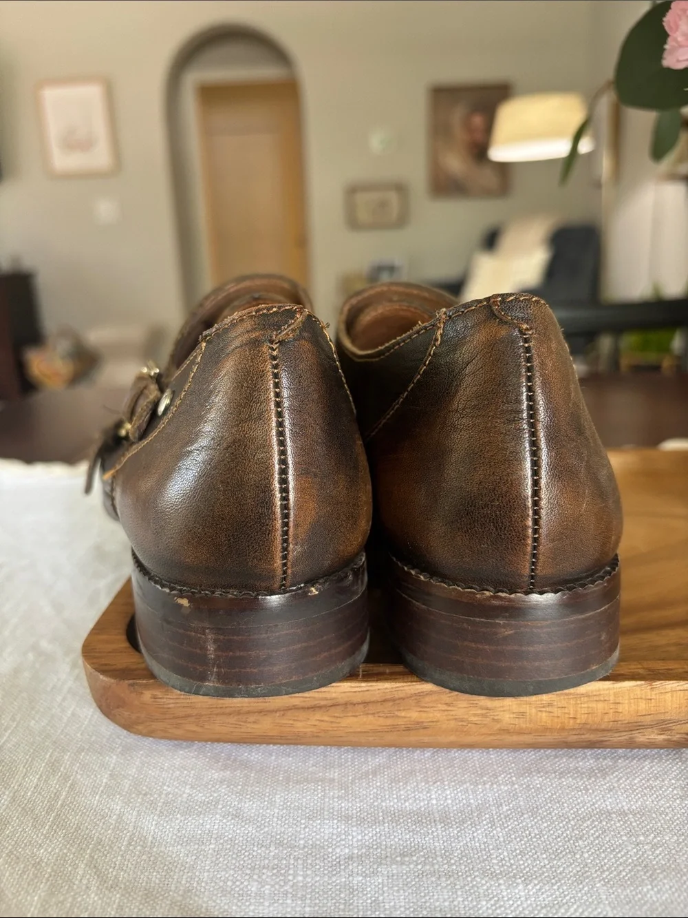 Pikolinos  Double Monk Strap Oxford shoes in Size 39 - US 8.5  excellent conditi
